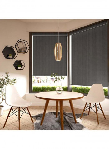 Single Comfort Blackout Roller Blind Grey 200x240cm
