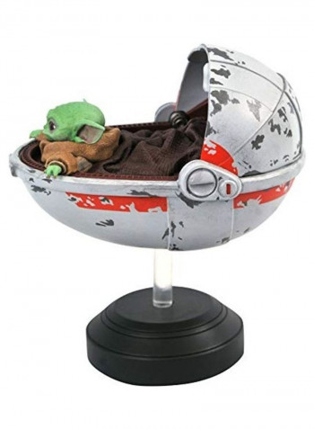 Star Wars The Mandalorian The Child With Pram  Scale Statue 12x11x9inch