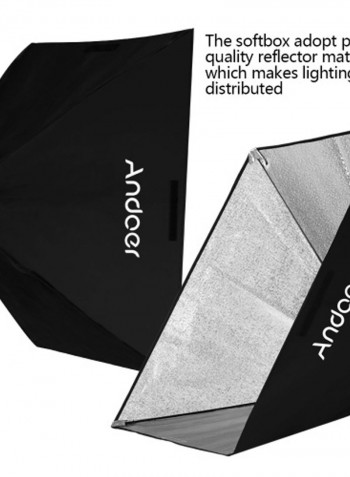 Studio Photo Lighting Kit Black/White