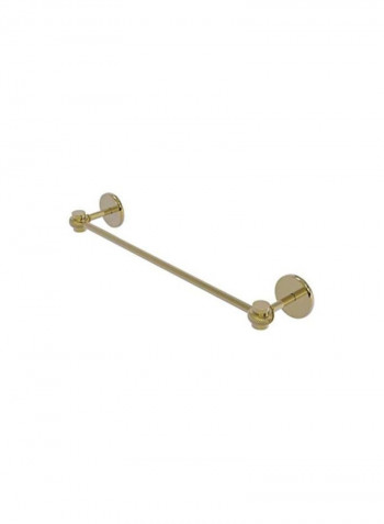 Satellite Orbit One Collection Twist Accents Towel Bar Black 18inch