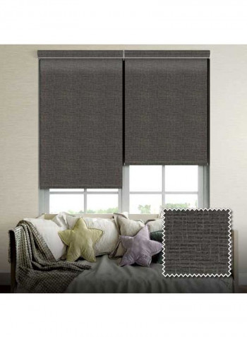 Single Comfort Roller Blackout Window Shade Grey 200x240cm