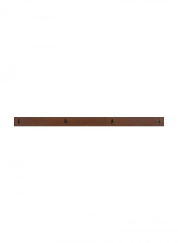 Wooden Floating Shelf Brown 48inch