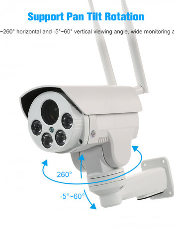 1080P HD 4G Wireless Auto Focus Lens PTZ Network IR-Cut Night Vision IP CCTV Camera