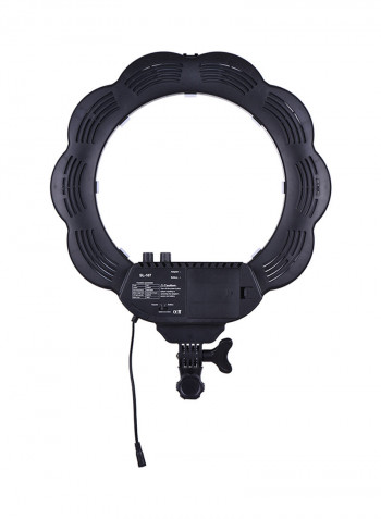 LED Video Light Fill With Makeup Mirror Set Black