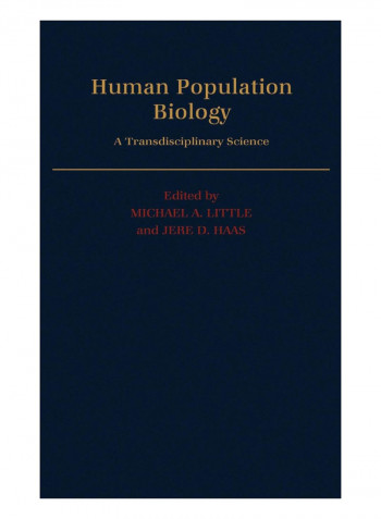 Human Population Biology Hardcover