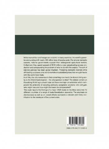 Towards Free Trade In Agriculture Paperback