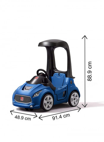 3-In-1 Ride-On Car With Handle