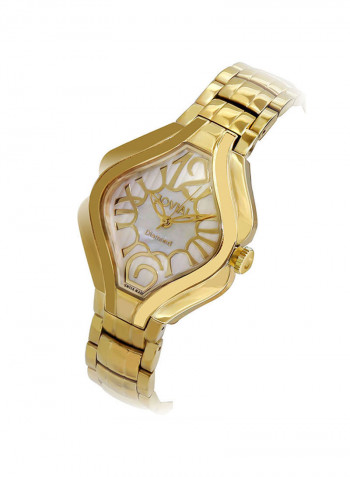 Women's Casual Stainless Steel Quartz Analog Wrist Watch 4852 LGMQ 05