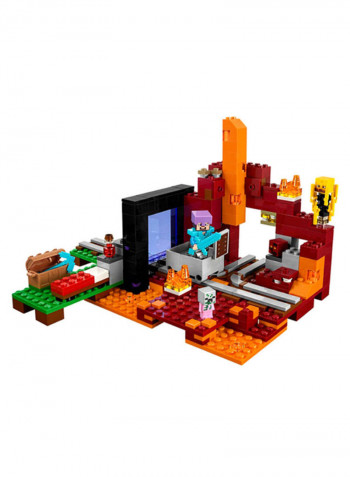 Minecraft The Nether Portal Building Toy 21143