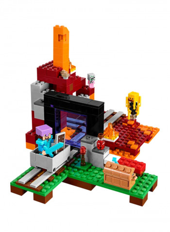 Minecraft The Nether Portal Building Toy 21143