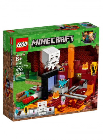 Minecraft The Nether Portal Building Toy 21143