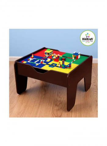 2-In-1 Activity Table Brown