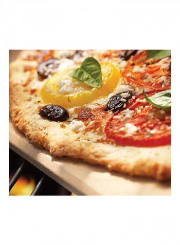 Pizza Grill Stone Beige 14x16x0.5inch