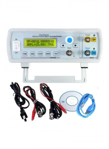 Dual-channel Arbitrary Waveform Signal Generator White