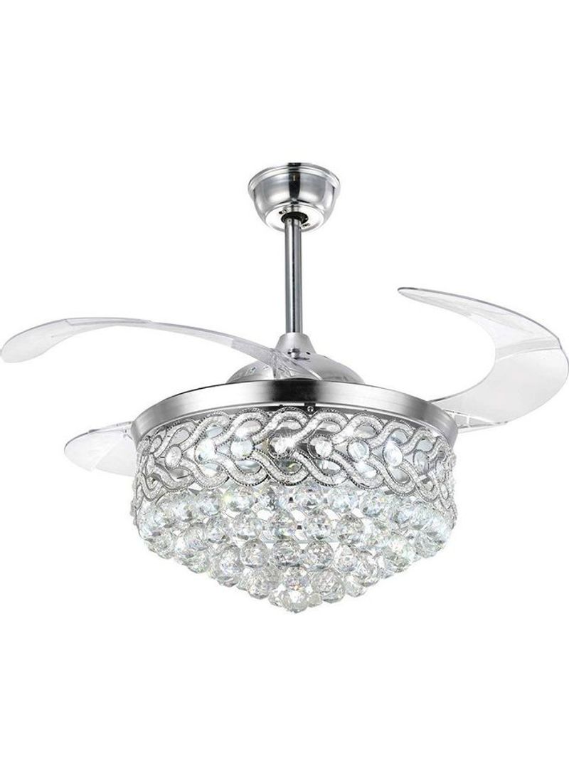 Ceiling Fan Light Clear 110cm