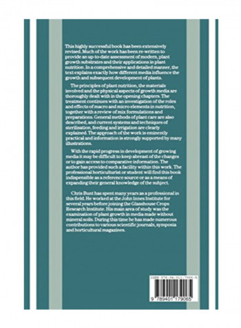 Media And Mixes For  Container-Grown Plants Paperback