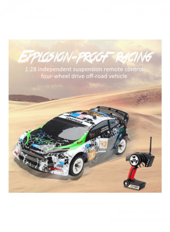 Brushed Remote Control Rally Car RTR With Transmitter 28x28x28cm