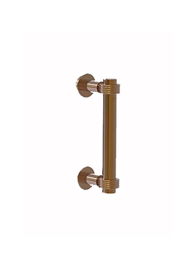 Brass Shower Door Pull Brushed Bronze 6inch
