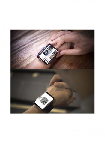Bt Heart Rate Smartwatch Silver