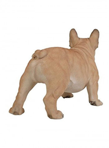 French Bulldog Statue Brown/Black 20x13x9.5inch