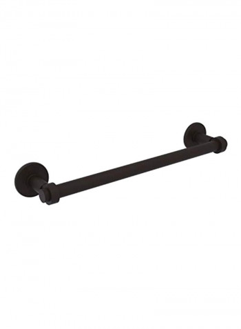 Continental Collection Towel Bar Black 24inch