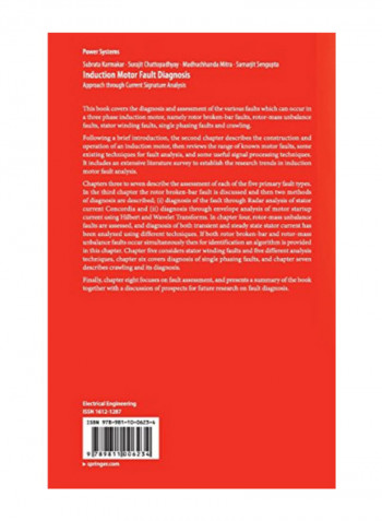 Induction Motor Fault Diagnosis: Approach Through Current Signature Analysis (Power Systems) Hardcover