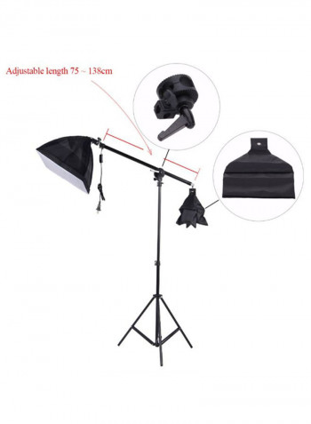 Professional Photography Lighting Kit Black/white
