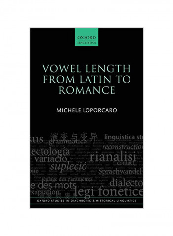 Vowel Length From Latin To Romance Hardcover