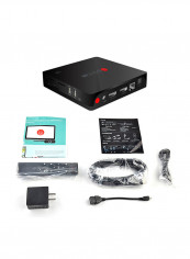 I828 4K Smart TV Box V109 Black