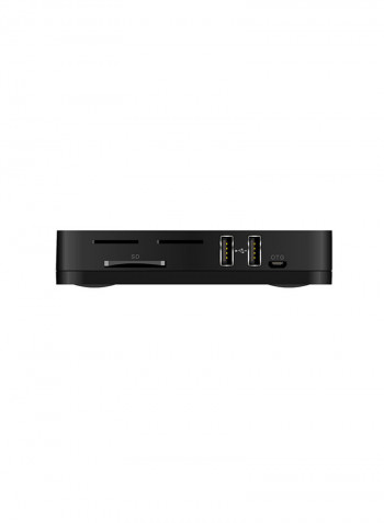 I828 4K Smart TV Box V109 Black