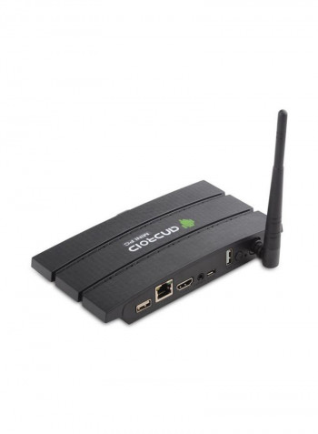 MK919S Android TV Box With Remote Control V1003 Black