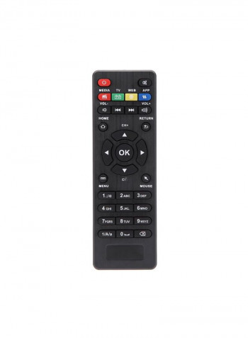 MK919S Android TV Box With Remote Control V1003 Black