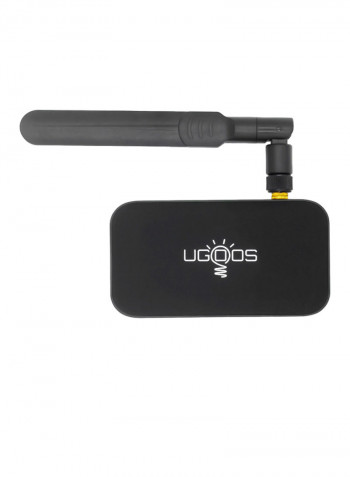 UM4 Android TV Box - EU Plug V3761 Black
