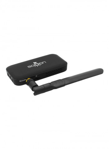UM4 Android TV Box - EU Plug V3761 Black