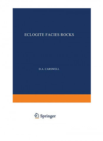 Eclogite Facies Rocks Paperback