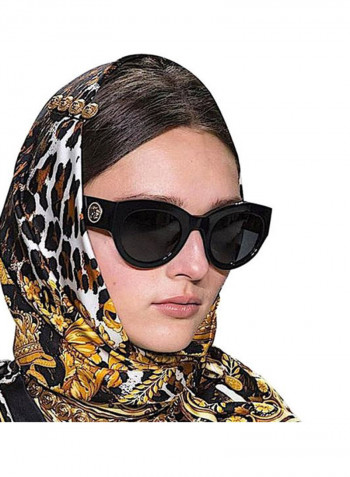 Women's UV Protected Oval Sunglasses - Lens Size: 54 mm