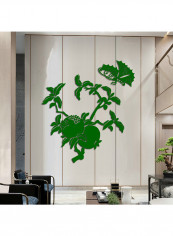 Fruit Plant Pattern Wall Sticker Green reviews Fruit Plant Pattern Wall Sticker Green