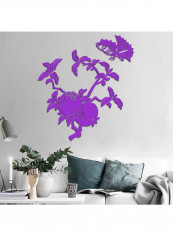 Fruit Plant Pattern Wall Sticker Purple reviews Fruit Plant Pattern Wall Sticker Purple
