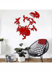 1-Piece Plant Fruit Pattern Wall Sticker Red reviews 1-Piece Plant Fruit Pattern Wall Sticker Red