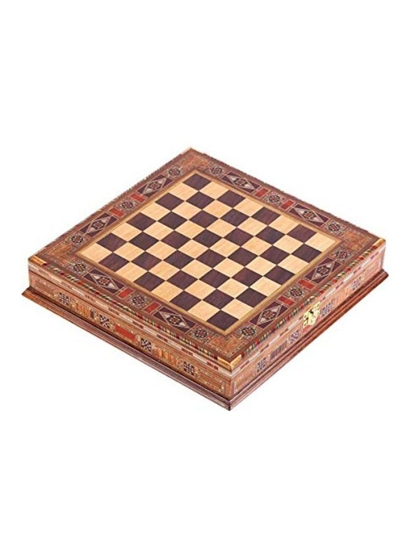Wooden Chess Board with Carry Bag