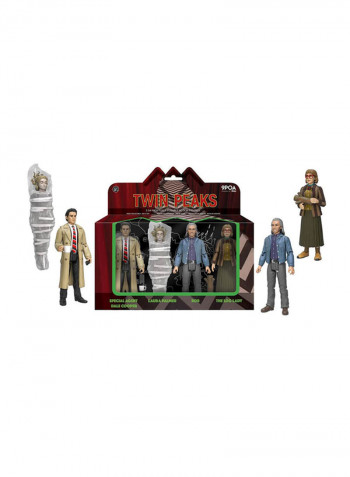 4-Piece Twin Peaks Set Action Figure 20126