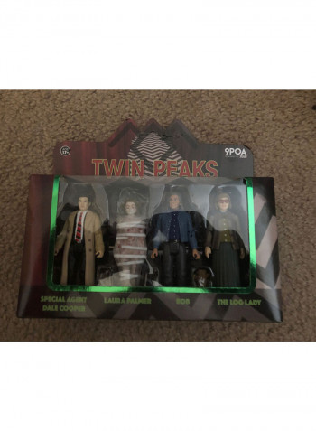 4-Piece Twin Peaks Set Action Figure 20126