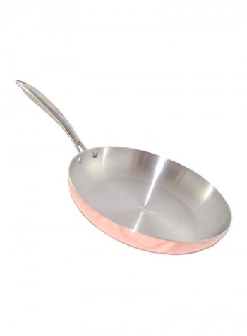 Aluminum Frying Pan Silver/Gold 11x2inch