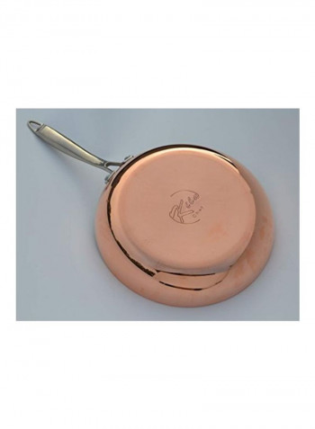 Aluminum Frying Pan Silver/Gold 11x2inch