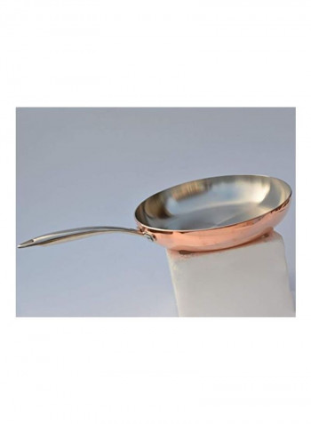 Aluminum Frying Pan Silver/Gold 11x2inch