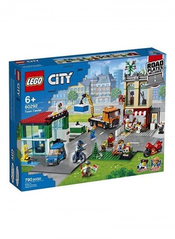 790-Piece City Town Center Building Toy