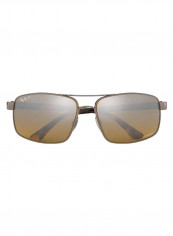 Men's Classic Square Frame Sunglasses - Lens Size: 62 mm