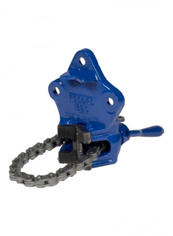 T183c Chain Pipe Vice Blue/Grey 29x14x25cm