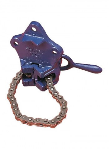 T183c Chain Pipe Vice Blue/Grey 29x14x25cm