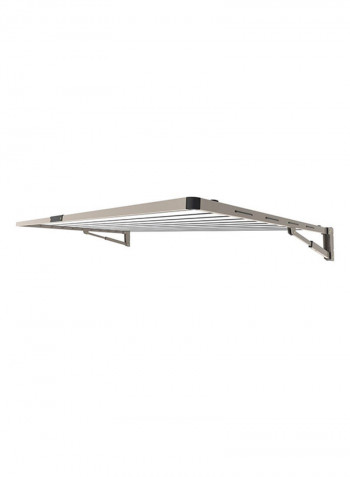 Everyday Single Folding Frame Clothes Line Grey 7kg